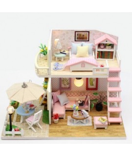 DIY Model - Poschodový drevený domček pre babiky