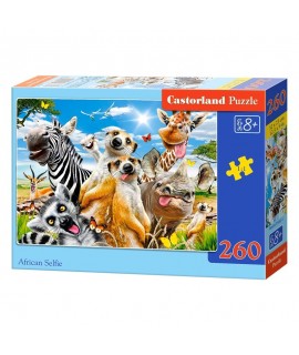 Puzzle Castorland - Bláznivé zvieratká 260 dielikov