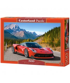 Puzzle Castorland - Horská závodnícka dráha 500 dielikov