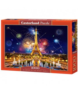 Puzzle Castorland - Ohňostroj v Paríži 1000 dielikov