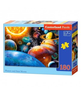 Puzzle Castorland - Slnečná sústava 180 dielikov