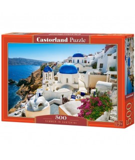 Puzzle Castorland - Summer Santorini 500 dielikov
