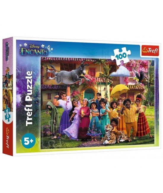 Puzzle Disney - Čarovný svet Encanto 100 dielikov