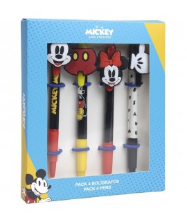 Sada guľôčkových pier - Mickey and Friends (4ks)