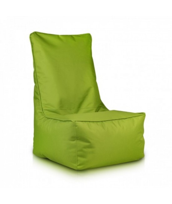 Sedací vak Ecopuf - ELEGANT polyester NC1 - Svetlo zelená