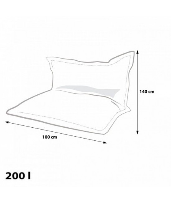 Sedací vankúš Ecopuf - Pillow MODERN KIDS polyester DG32/NC2