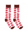Sexy ponožky s potlačou - Lip Love 36-41