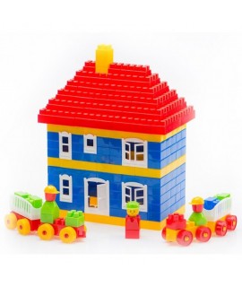 Stavebné bloky pre deti - Rodinný dom Diplo 219 dielov