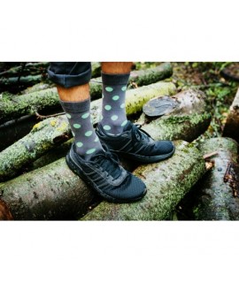 Veselé ponožky HESTY - Pastelka zelená 35-38