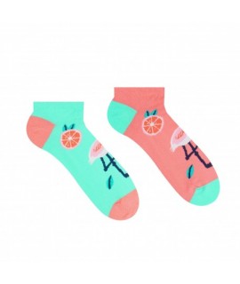 Veselé ponožky Hesty - Plameniak – členkové 43-46