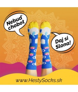 Veselé ponožky HESTY - Sloník 35-38