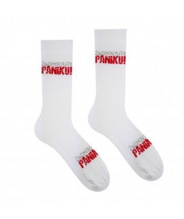 Veselé ponožky HESTY - Zachovajte paniku 39-42