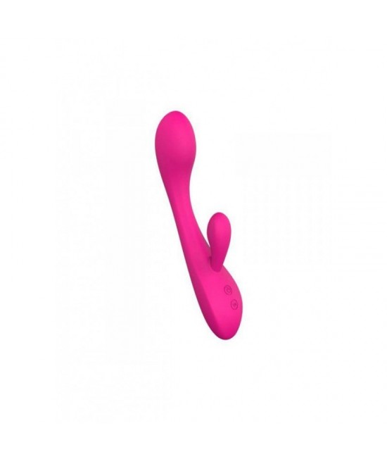 Vibrátor so stimulátorom klitorisu - Pink Rabbit - Elys Convex